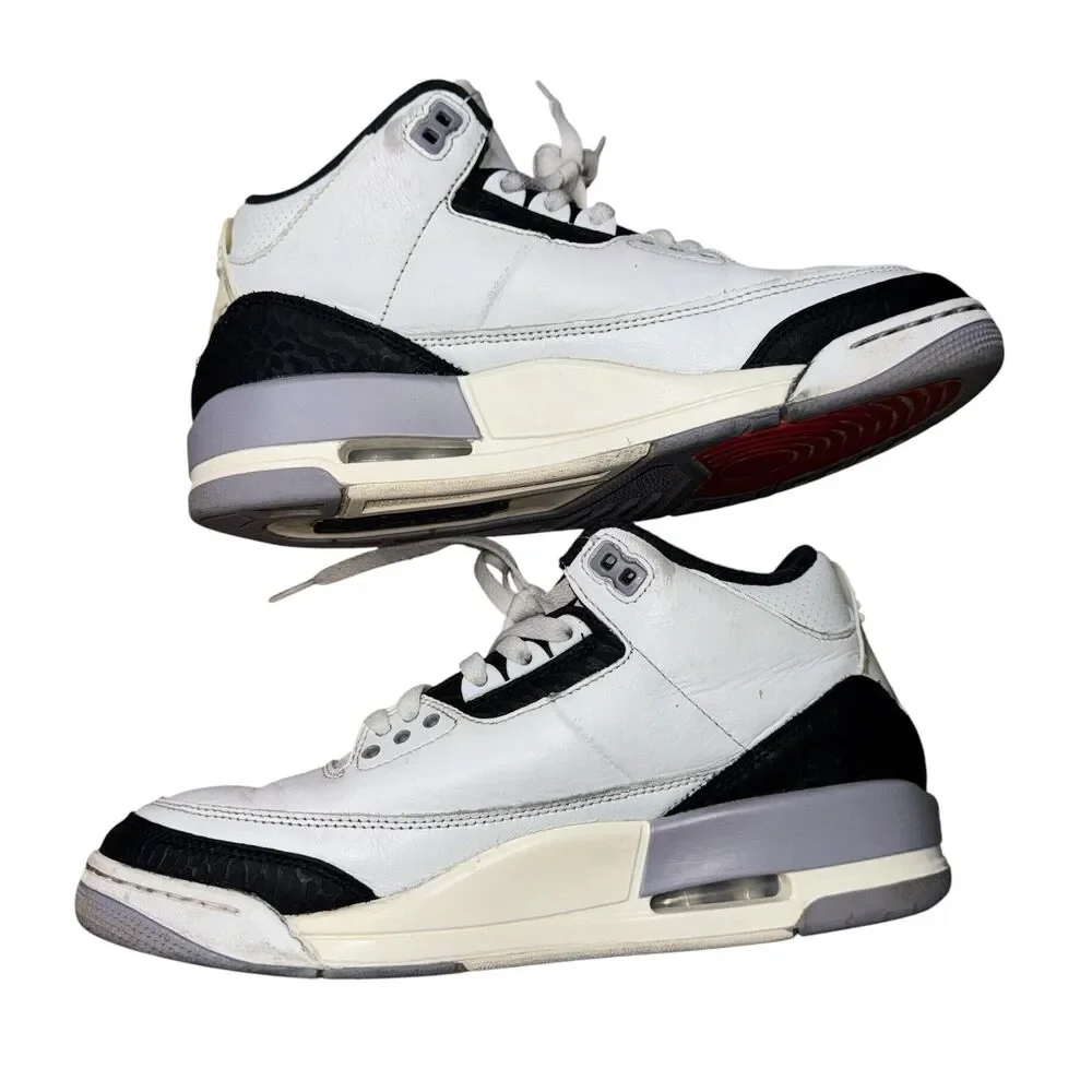 Air Jordan 3 Cement Grey Men's Size 8.5 Sneakers CT8532-106